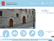 Tablet Screenshot of icazamora.es